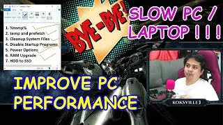 How to Save your SUPER SLOW / OLD PC/LAPTOP - Guide on how to IMPROVE PC Performance