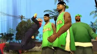 gameplay of sukuna and gojo in gta san andreas