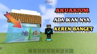 Cara Membuat AKUARIUM Di Minecraft! Keren Banget