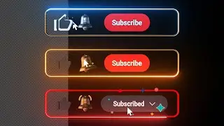 Neon 3D Youtube Subscriber Animation 2024 Update