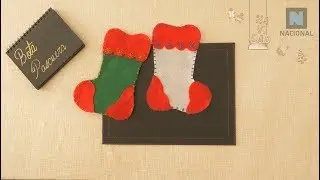 Manualidad - Botas Navideñas