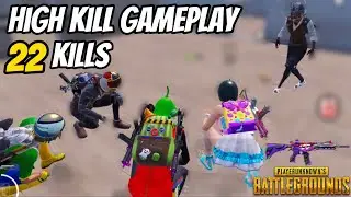 HIGH KILL GAMEPLAY ⚡️22 KILLS - PUBG MOBILE