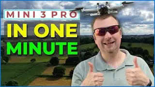 DJI Mini 3 Pro in ONE MINUTE!