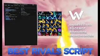 BEST NEW RIVALS SCRIPT | BEATS KICIA & UE - Undetected, Ragebot, Godmode, Skinchanger, Aimbot etc