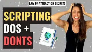 How to Properly Manifest Using Scripting + Tips & Templates | Law of Attraction Technique