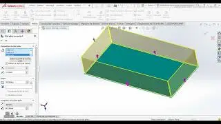 tôlerie : tôle pliée sur arête Tutorial SolidWorks