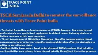 Debugging Services in Mumbai to mitigate bugs or threats by Trace Point India