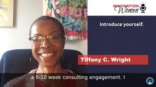 Speaker Introduction - Small Business Finance and Operations - Tiffany C. Wright - Innovation Women