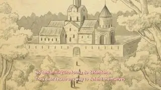 The Monk Girl - Spanish short fantasy story with dual English-Spanish subtitles text
