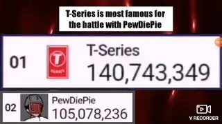 T-Series Hitting 141 million