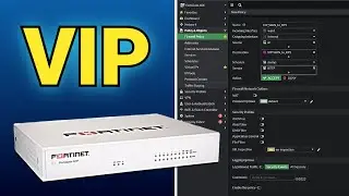 FortiGate Virtual IP (VIP) & Port Forwarding Configuration Guide