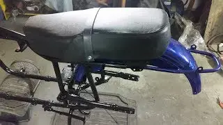How to install a solid seat on a Ural motorcycle