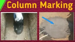 Column Marking in Site | Column marking Procedure in tamil