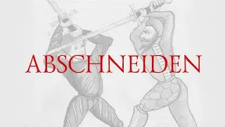 Longsword techniques: Abschneiden