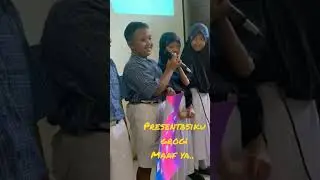 presentasiku grogi kawan