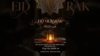 Eid Mubarak🫂 ✨💫 Pray for GAZA🌙