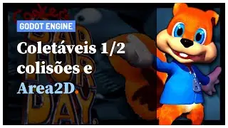 Godot #7 - Coletáveis 1/2: Detectando colisões com o Area2D