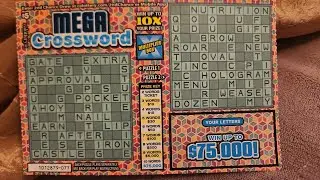 $5 Mega Crossword Scratcher