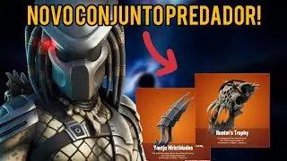 NOVA SKIN SECRETA! CONJUNTO COMPLETO DO PREDADOR NO FORTNITE! - Fortnite 15.21
