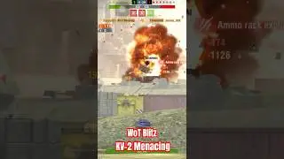 KV-2 Menacing WoT Blitz [XayperBro] #wotb #wotbliz #worldoftanksblitz #вотблиц #games #blitz