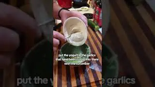 Homemade Tzatziki sauce