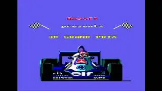 3D Grand Prix - A game review for the Amstrad CPC