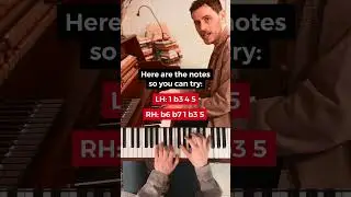 GORGEOUS jazz piano progression