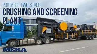 Portable Two-Stage Crushing Screening Plant