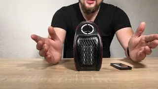 Portatif taşılınabilir elektrikli kalorifer fanlı ısıtıcı tatilde ve ev de