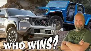 Battle Between 2 Reliability Kings Available Today - 2024 Nissan Frontier And 2024 Jeep Gladiator
