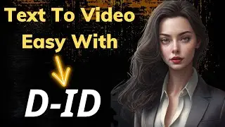 Text to video: Use generative AI to create videos with D-ID