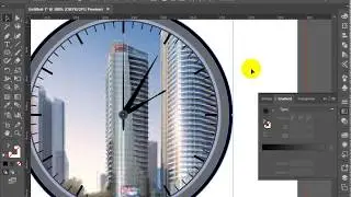 Illustrator Khmer Draw a Clock