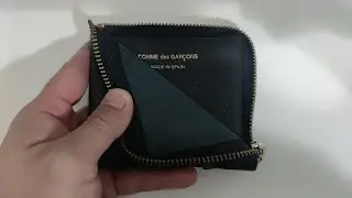 Comme des Garcons sa3100 Half-Zip Wallet