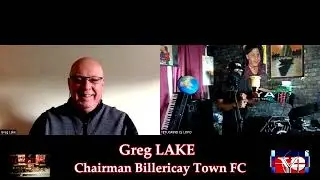 CANDID CONVO : Greg LAKE [ BILLERICAY Town Football CLUB ]