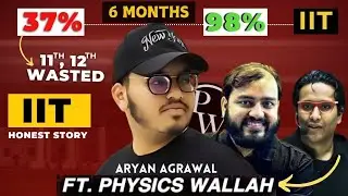 MY HONEST IIT-JEE STORY | 37% to 98% to IIT | IIT MOTIVATION 🔥