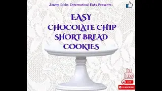 Easy chocolate chip Shortbread cookies