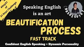 Art of communication through beautification process of language.