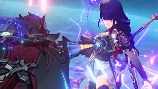 WRIOTHESLEY & BEIDOU VS RAIDEN SHOGUN | NO DAMAGE CHALLENGE