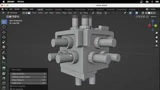 Mesh Copier update 1.2.1 - Copying separated mesh parts (blender addon)