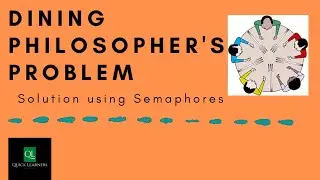Lect 12 : Dining Philosophers Problem | Solution Using Semaphore | Operating System