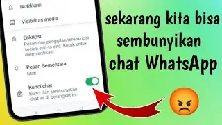 cara sembunyikan pesan WhatsApp
