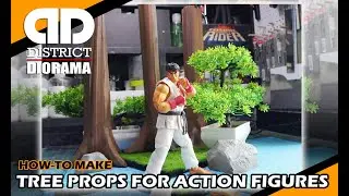 HOW-TO : Make Tree props for 1:12 action figure