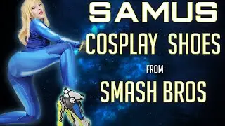 SAMUS Cosplay Shoes Tutorial Timelapse
