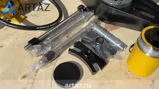 Съемник грузовых ступиц Титан ТТН-21 с ручным насосом