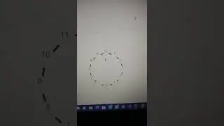 Draw A Beautiful ❤️ Clock ⌚ Design Using Python Turtle 🐢 । #pythongraphics #python #shorts #coding