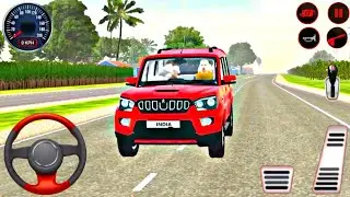 Indian Car Simulator 3D 🚗💥 Gameplay 98√ || Drive Mahindra Scorpio In Offroad || Flash Gameplay