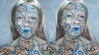 Грим стихия ветра 💨🌬 makeup element wind