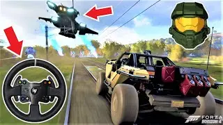 M12S WARTHOG CST | Halo Warthog Beast! - Forza Horizon 4 | Thrustmaster gameplay