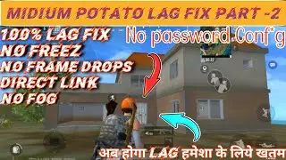 Pubg Lite Lag Fix 1GB 2GB 3GB 4GB RAM | Midium potato graphics |  No Lag | No blur |#pubglitelagfix