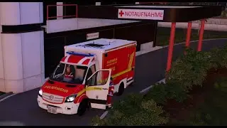 Notruf 112 [5] RTW mit Sondersignal zum Krankenhaus | Notruf 112 - Die Feuerwehr Simulation 2